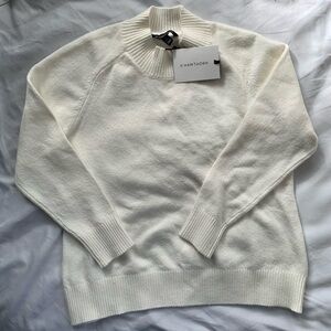 Creme NWT Cashmere-like Crew Neck Sweater 41 Hawthorn